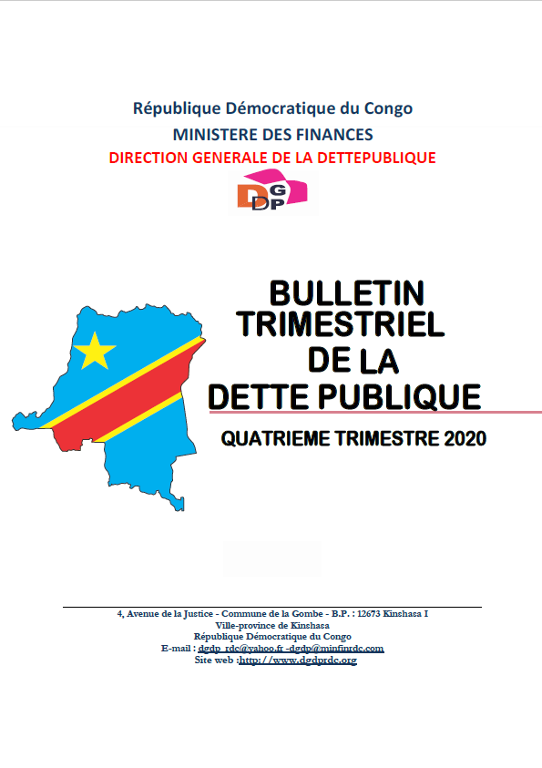 Bulletin de la dette publique quatrième trimestre