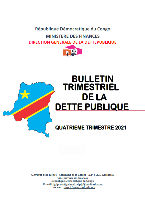 Bulletin trimestriel de la dette publique - quatrième trimestre 2021