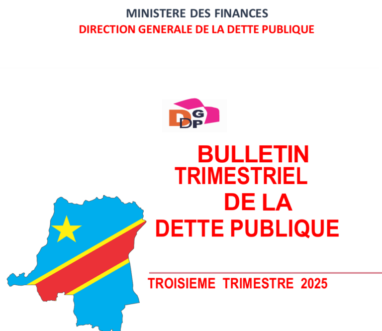 BULLETIN TRIMESTRIEL DE LA DETTE PUBLIQUE: Troisième trimestre 2025